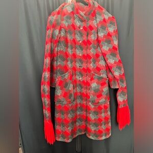 Vintage Rothmoor blazer with scarf S/M